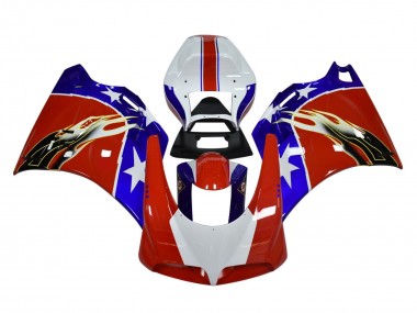 Purchase 1993-2005 Ducati 748/916/996/998 Motorcycle Fairings - White Red Blue Black Flame Canada