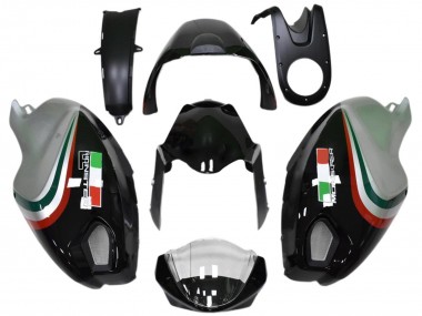 Purchase 2008-2012 Ducati Monster 696 796 1100 1100S Motorcycle Fairings - Glossy Black Silver Red Green Canada