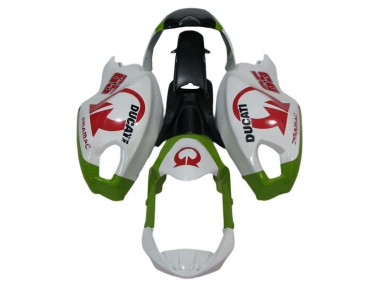 Purchase 2008-2012 Ducati Monster 696 796 1100 1100S Motorcycle Fairings - White Green Red Pramac Canada