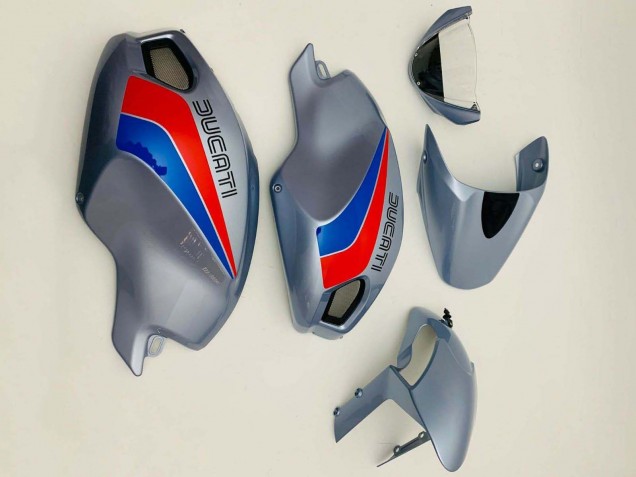 2008-2012 Ducati Monster 696 796 1100 1100S Motorcycle Fairings - Silver Red Blue Canada