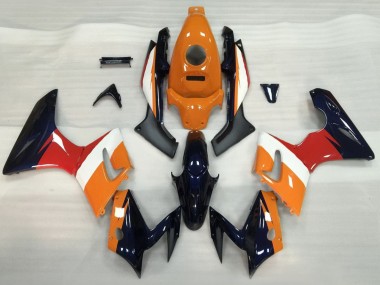 Purchase 2002-2006 Honda CBR125R Motorcycle Fairings - Orange White Red Glossy Black Canada