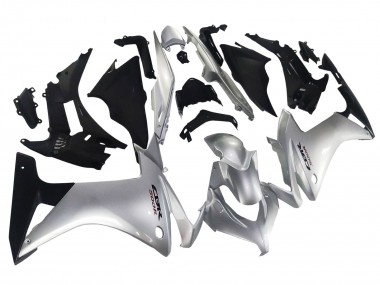 Purchase 2013-2015 Honda CBR500R Motorcycle Fairing - Silver Glossy Black Canada