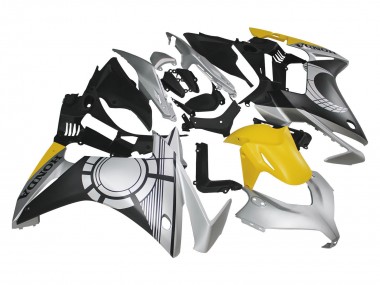 Purchase 2013-2015 Honda CBR500R Motorcycle Fairings - Silver Yellow Matte Black Canada