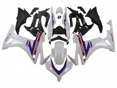 Purchase 2013-2015 Honda CBR500R Motorcycle Fairings - White Red Blue HRC Canada