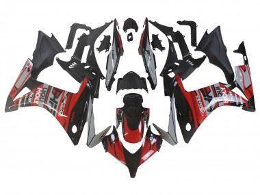 Purchase 2013-2015 Honda CBR500R Motorcycle Fairings - Red Silver Glossy Black Canada