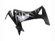 2013-2015 Honda CBR500R Motorcycle Fairings - Glossy Black Silver Flame Canada