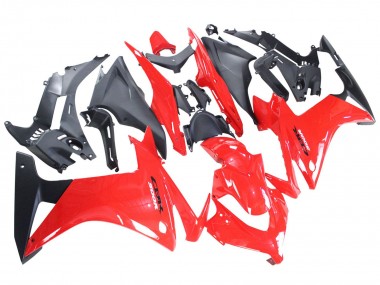 Purchase 2013-2015 Honda CBR500R Motorcycle Fairings - Red Matte Black Canada