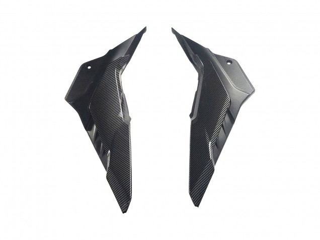 2016-2018 Honda CBR500R Motorcycle Fairings - Black Carbon Fiber Red Canada