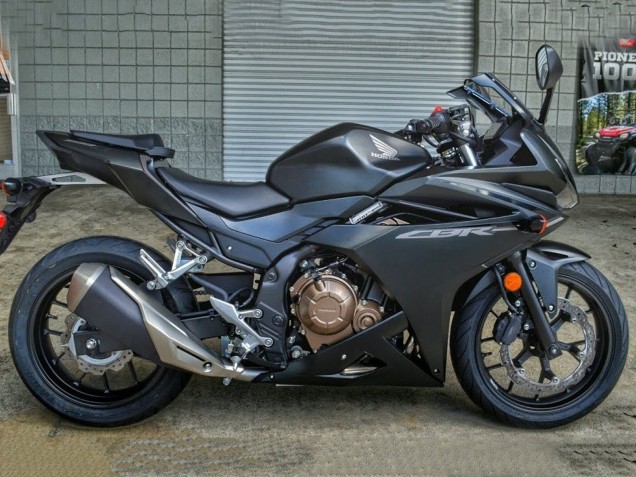 2016-2018 Honda CBR500R Motorcycle Fairings - Matte Black Canada