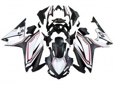 Purchase 2016-2018 Honda CBR500R Motorcycle Fairings - White Red Matte Black Canada
