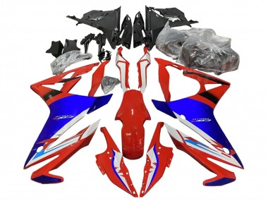 Purchase 2016-2018 Honda CBR500R Motorcycle Fairings - White Red Blue Canada