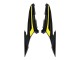 2022-2023 Honda CBR500R Motorcycle Fairings - Matte Black Yellow Canada