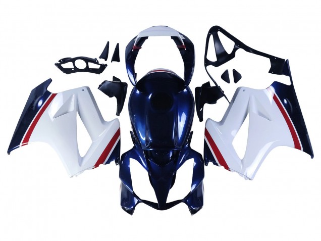 2002-2013 Honda VFR 800 Motorcycle Fairings - White Red Dark Blue Canada