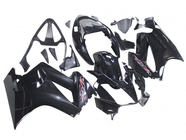 2002-2013 Honda VFR 800 Motorcycle Fairing - Glossy Black Canada