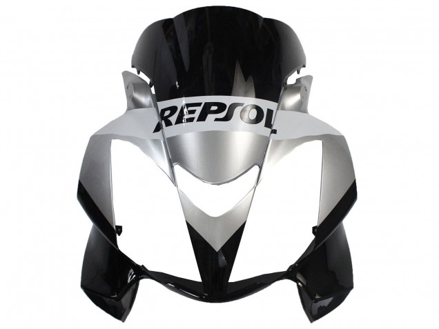 2002-2013 Honda VFR 800 Motorcycle Fairings - Silver Glossy Black Repsol Canada