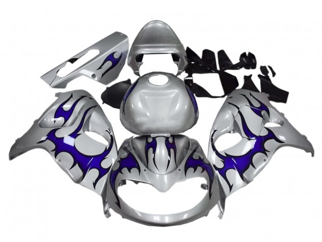 1998-2003 Suzuki TL1000R Motorcycle Fairings - Silver Blue Canada