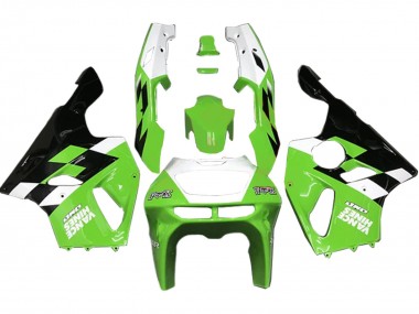 Purchase 1996-2003 Kawasaki ZX7R Motorcycle Fairings - White Green Glossy Black Canada