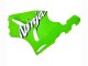 1996-2003 Kawasaki ZX7R Motorcycle Fairings - White Green Canada