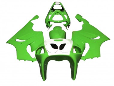 Purchase 1996-2003 Kawasaki ZX7R Motorcycle Fairings - Green White Canada