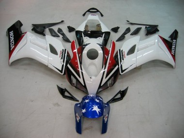 Purchase 2004-2005 Honda CBR1000RR Motorcycle Fairings - White Red Glossy Black Blue Star Canada