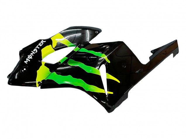 2004-2005 Honda CBR1000RR Motorcycle Fairings - Glossy Black Yellow Green Monster Canada