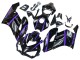 2004-2005 Honda CBR1000RR Motorcycle Fairings - Glossy Black Purple Stripe Canada
