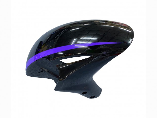 2004-2005 Honda CBR1000RR Motorcycle Fairings - Glossy Black Purple Stripe Canada