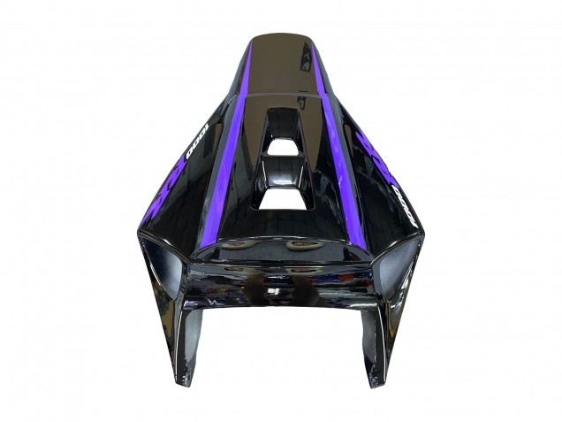 2004-2005 Honda CBR1000RR Motorcycle Fairings - Glossy Black Purple Stripe Canada