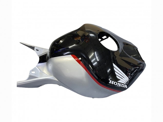 2004-2005 Honda CBR1000RR Motorcycle Fairings - Silver Glossy Black Red Stripe Canada