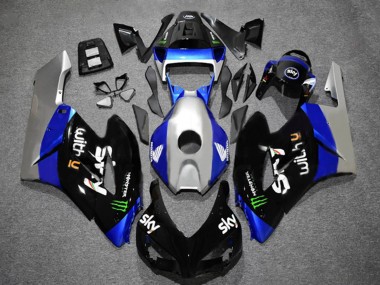 Purchase 2004-2005 Honda CBR1000RR Motorcycle Fairings - Silver Blue Glossy Black Green Monster Sky Canada