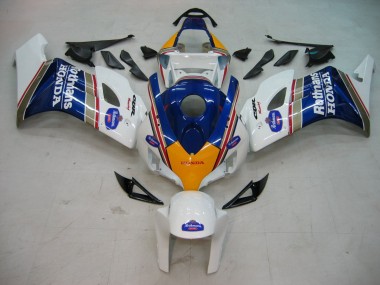 Purchase 2004-2005 Honda CBR1000RR Motorcycle Fairings - White Blue Gold Rothmans Canada