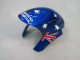 2004-2005 Honda CBR1000RR Motorcycle Fairings - White Blue Red Glossy Black Star Carrera Lee Canada