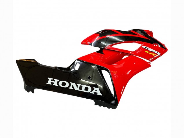 2004-2005 Honda CBR1000RR Motorcycle Fairings - Red Glossy Black Racing Canada