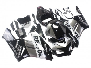 Purchase 2004-2005 Honda CBR1000RR Motorcycle Fairing Kits - Silver White Glossy Black Repsol Canada
