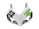 2004-2005 Honda CBR1000RR Motorcycle Fairings - White Green Glossy Black Hannspree 52 Canada