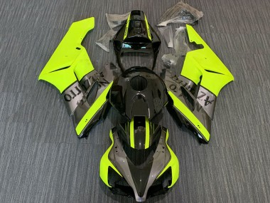 Purchase 2004-2005 Honda CBR1000RR Motorcycle Fairings - Yellow Grey Glossy Black Nastro Azzurro Canada