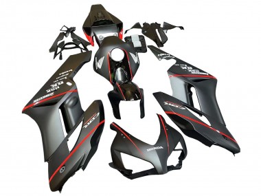 Purchase 2004-2005 Honda CBR1000RR Motorcycle Fairings - Glossy Black Glossy Grey Red Stripe Canada