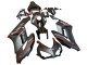 2004-2005 Honda CBR1000RR Motorcycle Fairings - Glossy Black Glossy Grey Red Stripe Canada
