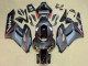 2004-2005 Honda CBR1000RR Motorcycle Fairings - Glossy Black Glossy Grey Red Stripe Canada