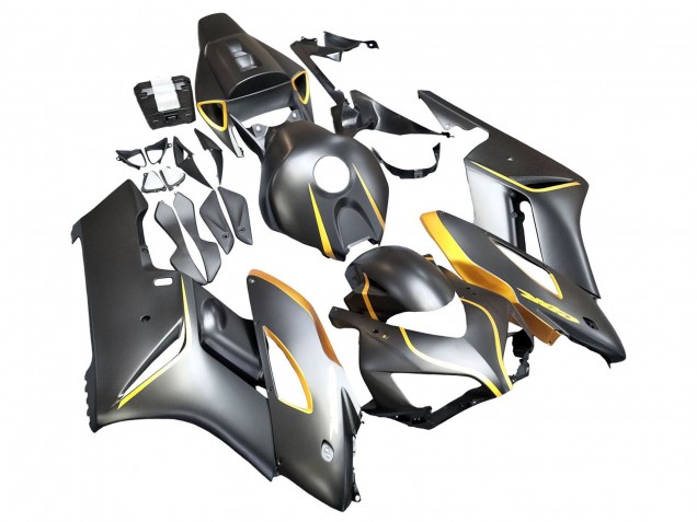 2004-2005 Honda CBR1000RR Motorcycle Fairings - Matte Grey Gold Canada