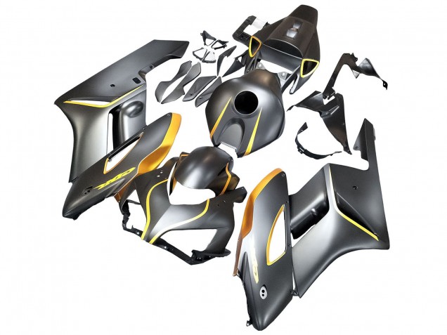 2004-2005 Honda CBR1000RR Motorcycle Fairings - Matte Grey Gold Canada