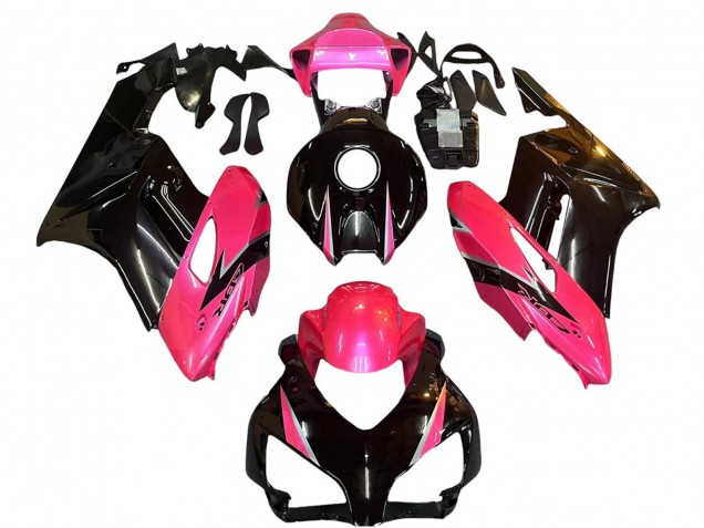 2004-2005 Honda CBR1000RR Motorcycle Fairings - Pink Glossy Black Canada