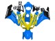 2004-2005 Honda CBR1000RR Motorcycle Fairings - Blue Yellow Glossy Black Canada