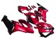 2004-2005 Honda CBR1000RR Motorcycle Fairings - Red Glossy Black Stripe Canada