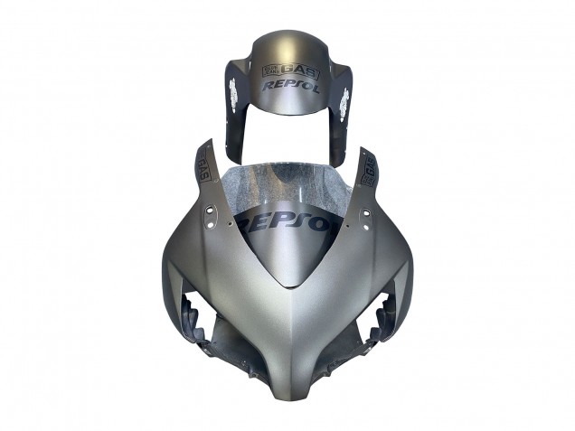 2004-2005 Honda CBR1000RR Motorcycle Fairings - Silver Repsol Canada