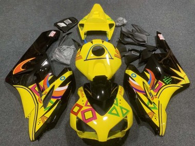Purchase 2004-2005 Honda CBR1000RR Motorcycle Fairings - Yellow Glossy Black Orange Canada
