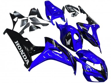 Purchase 2006-2007 Honda CBR1000RR Motorcycle Fairings - Blue Glossy Black Canada