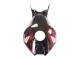 2006-2007 Honda CBR1000RR Motorcycle Fairing - Glossy Black Red Flame Canada