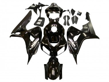 Purchase 2006-2007 Honda CBR1000RR Motorcycle Fairings - Glossy Black Matte Black Canada