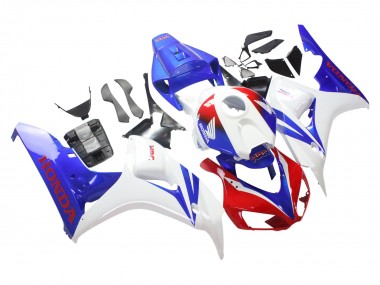 Purchase 2006-2007 Honda CBR1000RR Motorcycle Fairing - White Red Blue HRC Canada